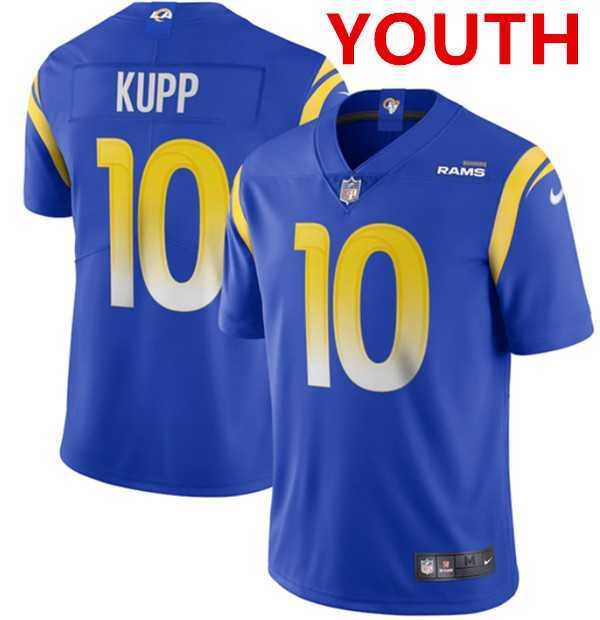 Youth Los Angeles Rams #10 Cooper Kupp 2020 Royal Vapor Limited Stitched NFL Jersey,We sell and wholesale Youth Los Angeles Rams #10 Cooper Kupp 2020 Royal Vapor Limited Stitched NFL Jersey on line form chian!